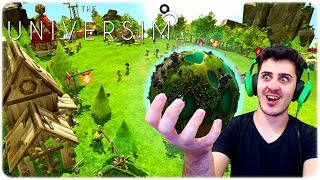 The Universim  CRIANDO A VIDA HUMANA COMO DEUS 🌠 1 [upl. by Htebazileyram640]