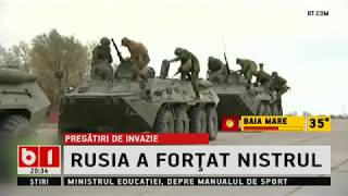 STIRI B1TV RUSIA GATA SA ATACE MOLDOVA AU FORTAT NISTRUL [upl. by Haisoj]