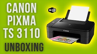 🔴 Canon Pixma TS 3110 Unboxing y Configuración  IMPRESORA PARA ESTUDIANTES  DenisTEC [upl. by Airdnalahs639]