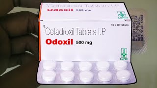 odoxil 500 mg tablet uses  price  composition  dose  side effects  precautions  in hindi [upl. by Niles946]