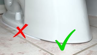 The Invisible Toilet Caulking Secret that Beats the Pros Every Time [upl. by Tertias]