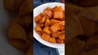 Air Fryer Sweet Potatoes shorts [upl. by Cowden]