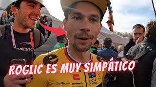 HABLANDO con ROGLIC y EVENEPOEL por PRIMERA VEZ  DEPORVILLAGE EXPERIENCIA VIP [upl. by Livingstone]