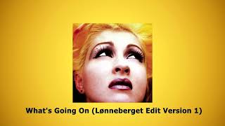 Cyndi Lauper  Whats Going On Lønneberget Edit Version 1 [upl. by Ecitsuj]