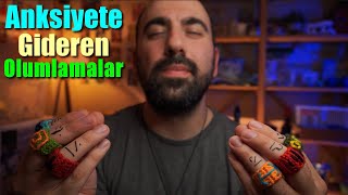 Anksiyete giderici olumlamalar ve uyku müziği  Türkçe ASMR [upl. by Attelrak]