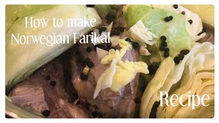 Delicious Norwegian Fårikål  recipe [upl. by Jose]