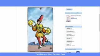 Pentakels Twee  Tarot Stap Voor Stap [upl. by Emylee]