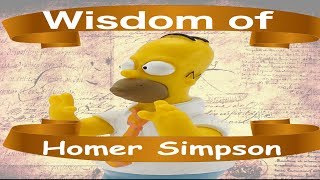 The Wisdom of Homer Simpson [upl. by Cyler]