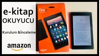 E KİTAP OKUYUCU l Amazon Kindle Fire 7 Kutu Açılımı ve İnceleme [upl. by Ahsats141]