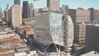 Ryerson Student Learning Centre TimeLapse Video 2012 to 2015 [upl. by Aicylla]