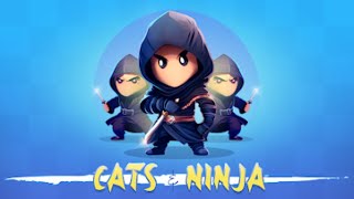 Cats amp Ninja Slashing Action Mobile Game  Gameplay Android [upl. by Einahpats]