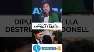 ▶️ Diputado de LLA DESTROZÓ en vivo a la PAUTERA ODONELL shorts [upl. by Nnahtebazile]