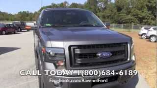 2013 FORD F150 FX4 SUPERCREW 4X4 Review Truck Videos  65 Ft Bed  98 Over Invoice  Ravenel Ford [upl. by Elletnahc]