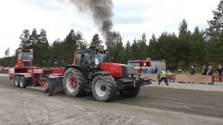 Valtra 8950 Farmi 8500 kg Full pull [upl. by Inattirb]