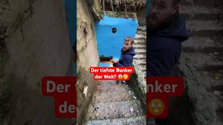 Der tiefste Bunker der Welt 😱☢️ bunker bunkers shorts ww2 lostplace lostplaces nrw deutsch [upl. by Anitsirt]