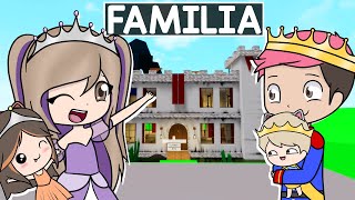 Adopté a Mi Propia Familia de PRINCESAS en Brookhaven Roblox [upl. by Bryant]