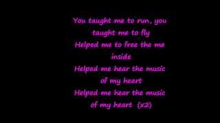 Gloria Estefan ft Nsync Music of my heart with lyrics [upl. by Anide]