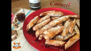 ECCO LA RICETTA ORIGINALE DEI CANTUCCI TOSCANI FATTI IN CASA [upl. by Feune]