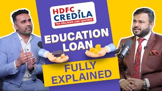 HDFC CREDILA Education loan for Study Abroad  Loan for USA GERMANY CANADA amp UK [upl. by Armallas]