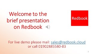 Short presentation on Redbook ERP [upl. by Melisa]