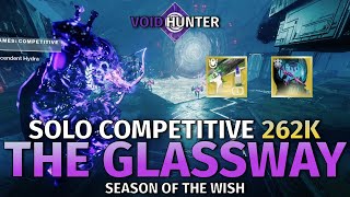 Destiny 2  Solo 262k Competitive Nightfall The Glassway Void Hunter [upl. by Jordison173]