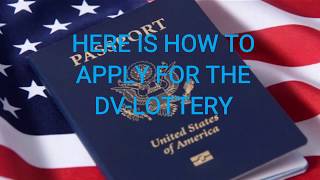 How to apply for the Green Card Lottery [upl. by Gambrell]