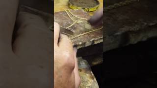 Repairing a hollow rope chain [upl. by Einaled786]