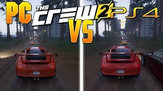 The Crew 2  PC vs PS4  Split Screen Graphics Comparison [upl. by Bertrand]