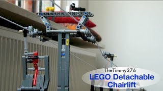 LEGO Detachable Chairlift  Ochsengipfel Express [upl. by Llennahc]