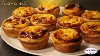 Recette des Pasteis de nata quotrecette rapidequot [upl. by Nilad]