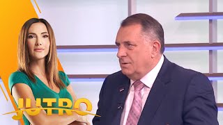 Predsednik Republike Srpske Milorad Dodik ekskluzivno za Prvu – Jutro [upl. by Enilekaj]