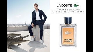 Lacoste Lhomme Fragrance Review 2017 [upl. by Alleacim]