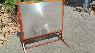 DIY Wood Frame For TV Fresnel Lens [upl. by Cadmar]