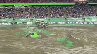 Monster Jam  Gillette Stadium  20210828  Monster Energy Freestyle [upl. by Ecadnac]