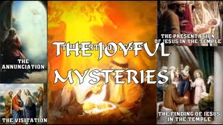 Joyful Mysteries of the Holy Rosary Mondays and Saturdays [upl. by Aney]