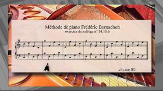 COURS DE PIANO METHODE BERNACHON cours de piano en ligne pour tous les niveaux [upl. by Rammus]