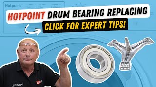 How to fit and change Hotpoint Washine Machine Bearings [upl. by Neenad]