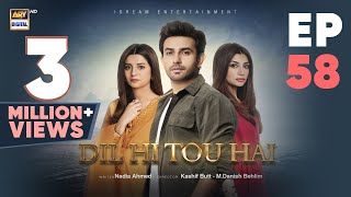 Dil Hi Tou Hai Episode 58  Ali Ansari  Zoya Nasir  4 Dec 2023  ARY Digital [upl. by Arabeila328]