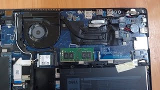 Dell Latitude 5480 Memory SSD upgrade Dell Latitude 5480 Disassembly [upl. by Voccola]