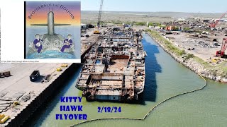 Kitty Hawk Flyover 218 24 [upl. by Mariann]