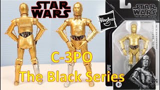 C3PO The Star Wars Black series Hasbro Reseña en español [upl. by Ayisan]