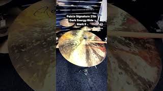 Paiste Signature 21in Dark Energy Ride Mark II📀 [upl. by Arres]