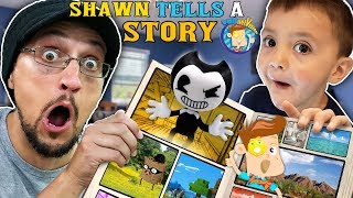 SHAWNS IMAGINATION COMES TO LIFE FUNnel Fam Animated Story Time [upl. by Gwennie]