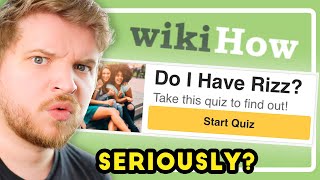 WikiHows quotQuizzesquot are TERRIBLE [upl. by Nnalatsyrc611]