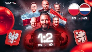 POLSKA  HOLANDIA 12 MICHNIEWICZ STANOWSKI KOWAL TWAROWSKI PEŁKA RUDZKI  STUDIO PO MECZU [upl. by Gypsie]