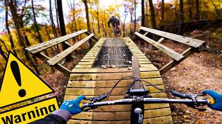 This Bike Park Is Just Built Different [upl. by Nylzaj]