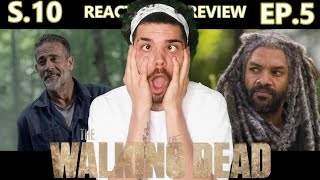 The Walking Dead S10E05  WHAT IS ALWAYS IS  Reaction and Review  JLei [upl. by Huskey]