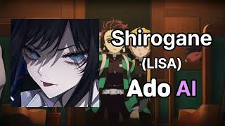 LISA Shirogane  Ado AI cover [upl. by Ahsiym901]