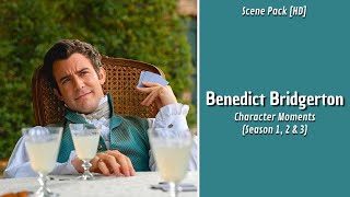 Benedict Bridgerton Scene Pack with Mega Link HD  Bridgerton [upl. by Melborn]