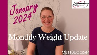 January Weight Loss Update  Shredding for the Wedding  Slimming World  Miss18Dapper  2024 [upl. by Orling]